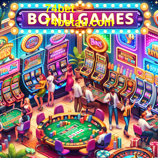 Descubra a Categoria de Jogos de Bônus no 74bet